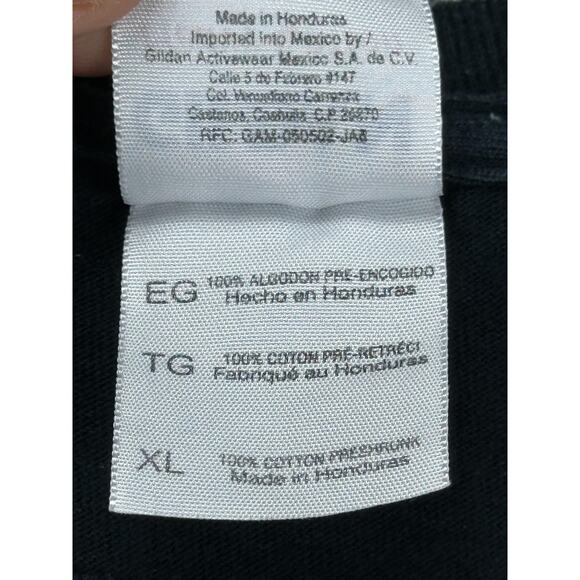 Vintage Sleepless in Seattle Shirt Mens XL Black Movie Skyline Shirt Y2K Gildan - Picture 6 of 10